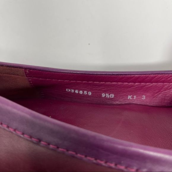 Cole Haan NikeAir Penny Loafers Women’s Size 9.5B Shoes Burgundy/PurpleSlip On - Picture 8 of 10